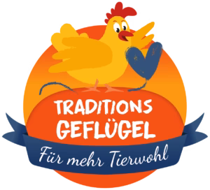 Startseite 10 Logo Traditionsgeflügel "Für mehr Tierwohl"